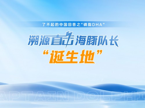 了不起的中国回答之“磷脂DHA”：溯源直击海豚队长“诞生地”
